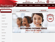 Tablet Screenshot of portlantis.com
